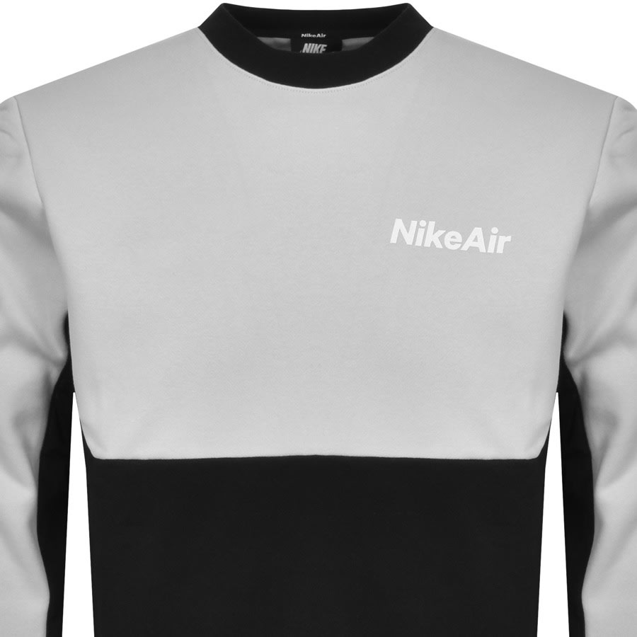 Alternative Image for ProductNike Air Crew Neck Sweatshirt Grey2